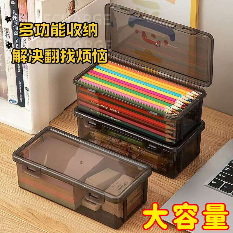 文具收納盒鉛筆馬克筆透明整理盒