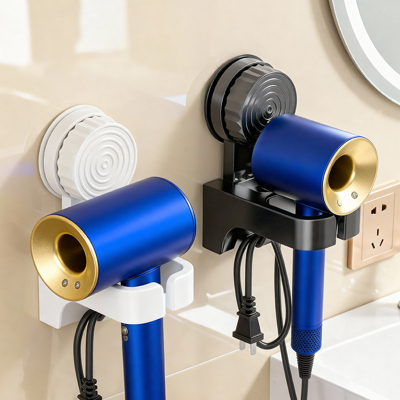 吸盘吹风机架置物架浴室家用懒人吹风机支架吹头发风筒挂件收纳架,家庭/个人清洁工具,吹风机置物架,淘宝优惠券,粉丝福利购,淘宝优惠卷