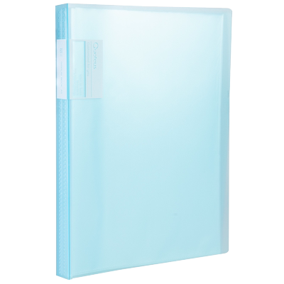 a4插页得力彩透三色可选