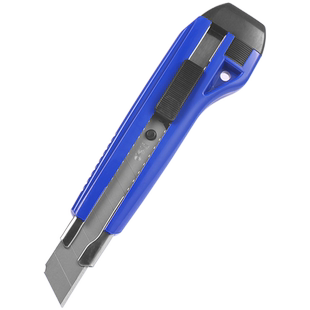 得力2041美工刀大号18mm壁纸刀裁纸刀家用开箱刀高碳钢SK5拆快递神器多功能拆箱刀工具手工美术刀工业用