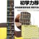 吉他指板音阶贴纸指法贴指位贴初学者指法贴指位贴纸指板贴纸