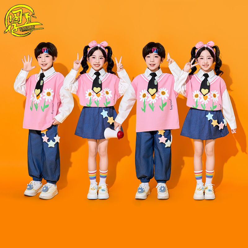 中小学生运动会啦啦队合唱演出服