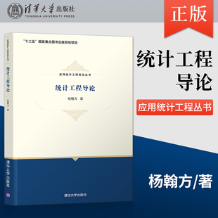 出版 数理统计和可能新加入 统计工程导论 应用统计工程前沿丛书 应用统计 社直供 经济统计 数据科学等二级学科内容介绍书籍