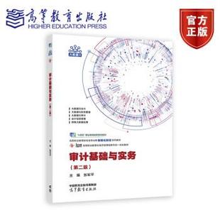 正版 审计基础与实务 第二版第2版 张军平 高等教育出版社 9787040629804
