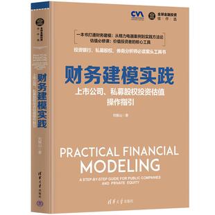 正版财务建模实践 上市公司 私募股权投资估值操作指引（全球金融投资佳作选）刘振山 著 清华大学出版社