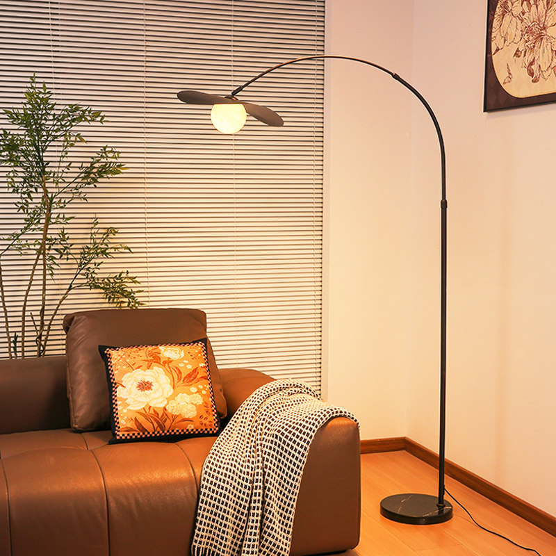 客厅沙发高级感钓鱼灯落地灯设计师现代简约个性装饰卧室书房台灯