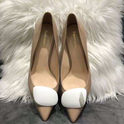 Barrenmier&&Rupert Sanderson春款女鞋高跟细跟鸳鸯扣真皮春单鞋