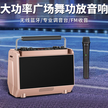 夏新广场舞音箱小型手提蓝牙插卡u盘无线迷你大声音量超重低音大功率宣传地摊晨练家用收音机户外音响