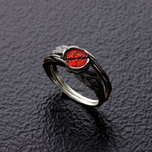 假面骑士OOO 分割分体式ankh戒指开口可调节情侣对戒女ins冷淡风