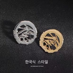 动漫周边文字徽章礼物收藏包包配饰品 画江湖之不良人胸针ins个性