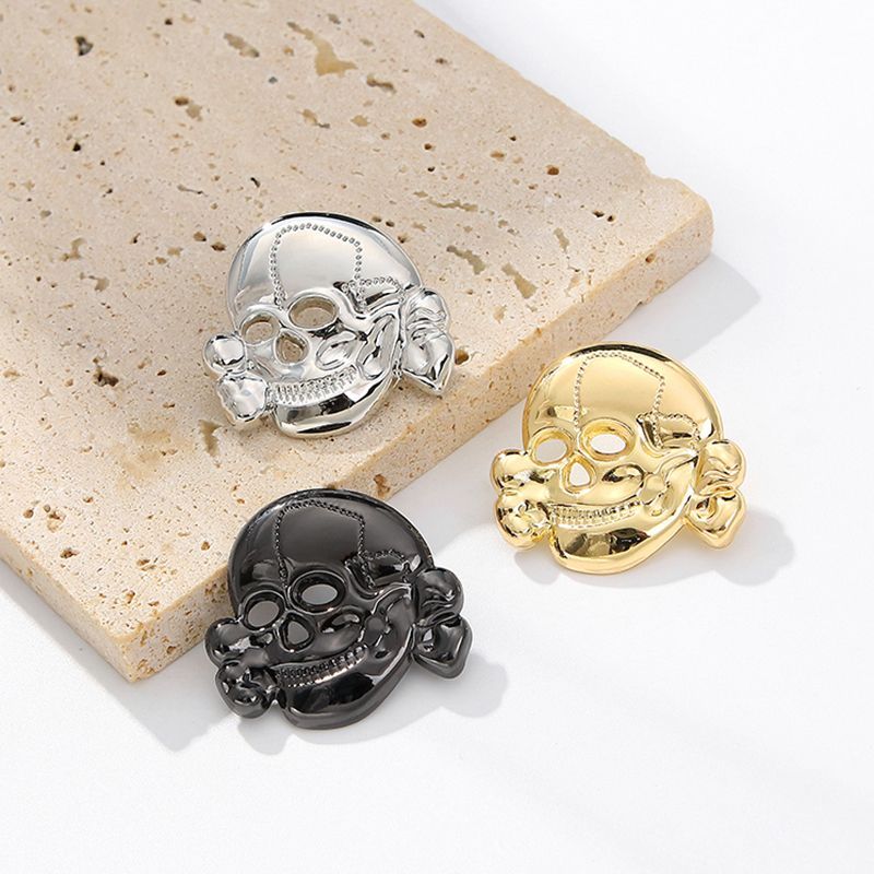 复刻德意志骷髅头徽章胸针