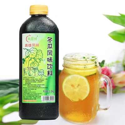高雄凤祥冬瓜糖浆露风味果酱奶茶商用东瓜露奶茶店专用商用原材料