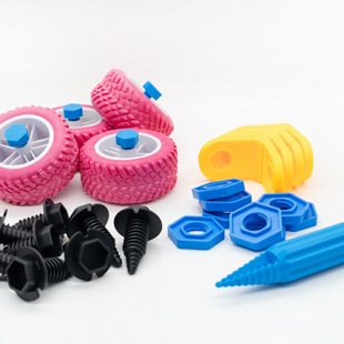 STEM科学玩具 MG科技创造力 DIY纸箱连接创意工具车轮套装