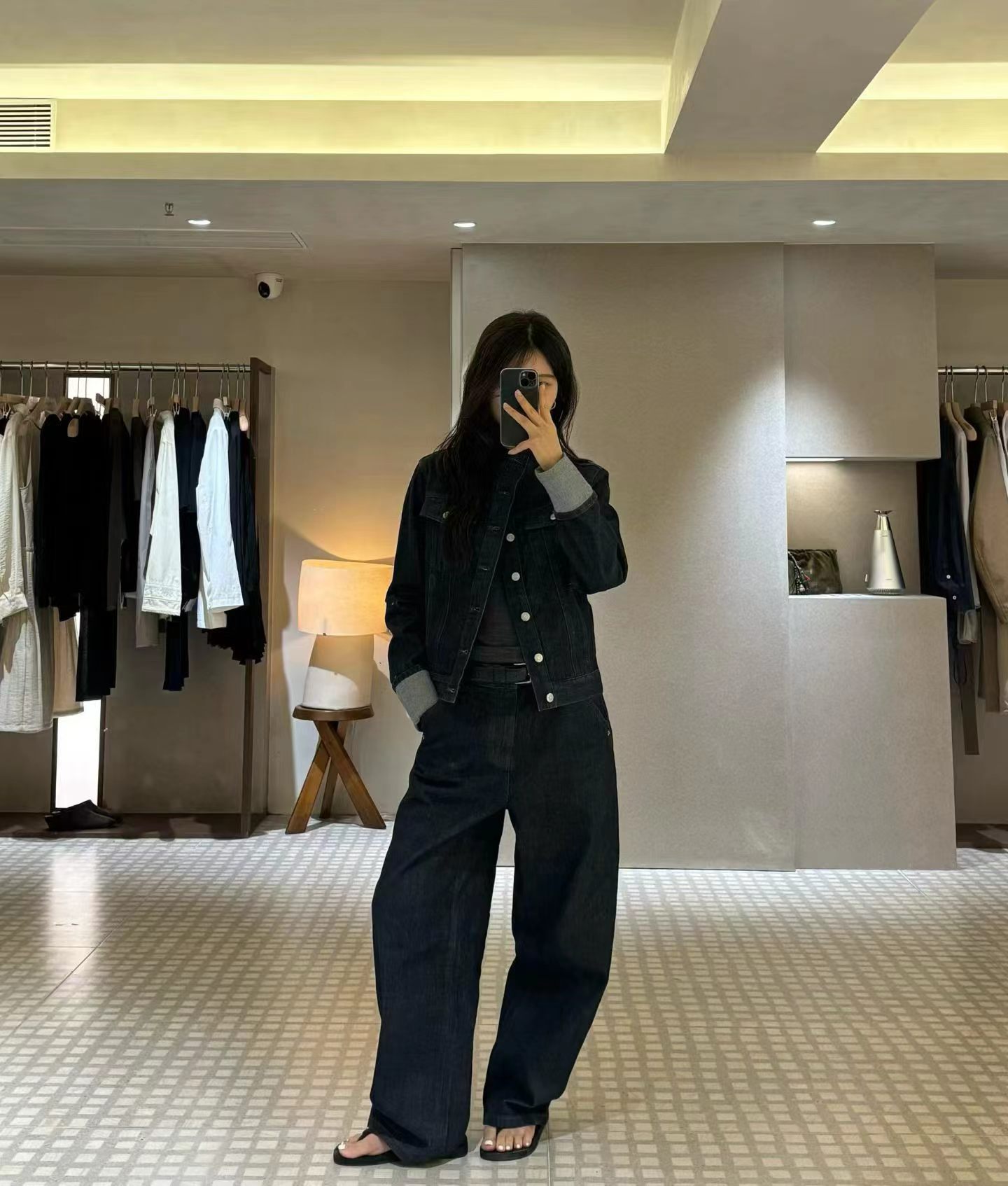 DESIGNFORU秋季新品正品2026秋冬新款小众设计师款水洗牛仔外套女
