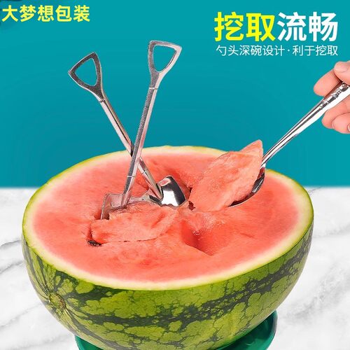 网红西瓜勺一次性赠品