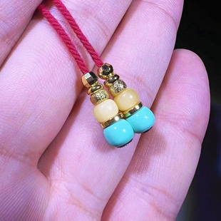 蜜蜡松石文玩弟子珠diy文玩配饰百香籽星月佛手金刚后头核尖大肠