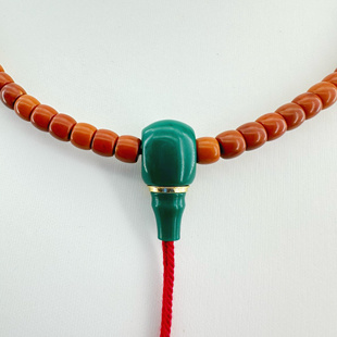 蒙料绿松石科技松三通佛头diy文玩配饰百香星月菩提佛手金刚猴头