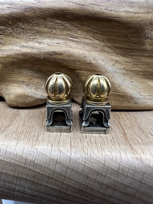 藏传藏印弟子珠，文玩配饰，百香籽星月菩提佛手金刚核尖弟子珠