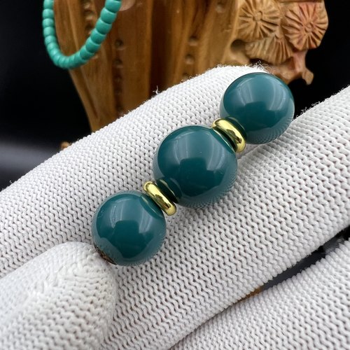 雪巴琉璃大小圆珠套珠顶珠腰珠，文玩配饰，百香星月佛手金刚猴头