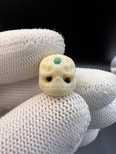 象牙果阿呆顶珠腰珠,文玩配饰,百香星月佛手金刚猴头顶珠腰珠