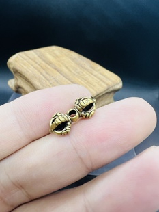 利马铜金刚杵背云线束，文玩配饰，文玩金刚杵背云，文玩线束背云