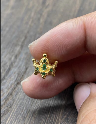 皇冠卡环卡扣，文玩配饰，文玩卡环卡扣，精工镶嵌财宝