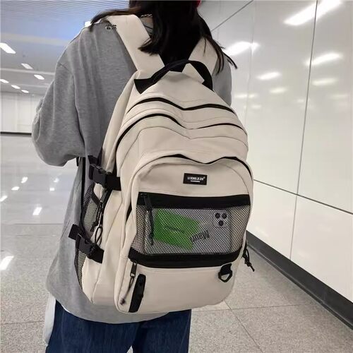 双肩包高中男大学生书包男女背包