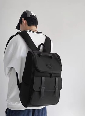 法国Cavi KIong潮牌大容量男女双肩包新款休闲简约初中大学生背包