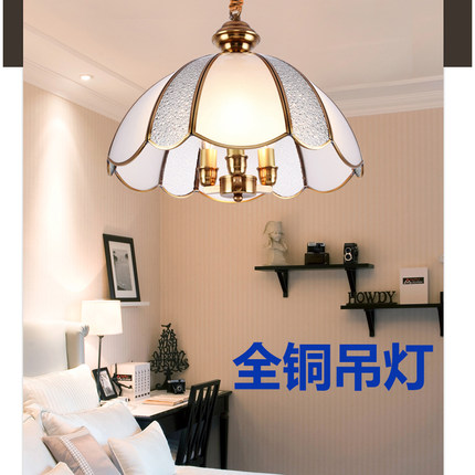 益源全铜吊灯新中式阿拉伯风格餐厅玄关吧台房间小客厅灯床头酒店
