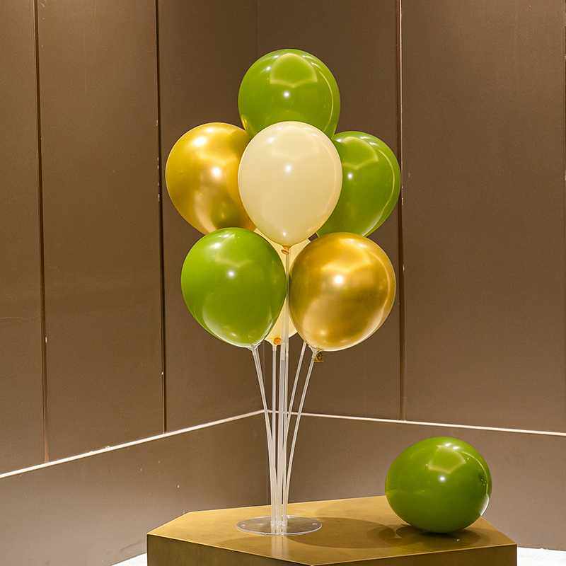 新款直销珠光绿色气球桌飘立柱幼儿园生日汽球地飘支架儿童开学布,节庆用品/礼品,气球,淘宝优惠券,粉丝福利购,淘宝优惠卷