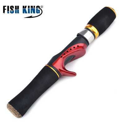 新款直销FISHKING直销冰钓竿 50-60cm冬钓竿插节竿便携式超短伐竿