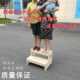 新款 直销xyt实木家用梯2步楼梯阳台阶梯子踏步登高窗台阶脚踏3小