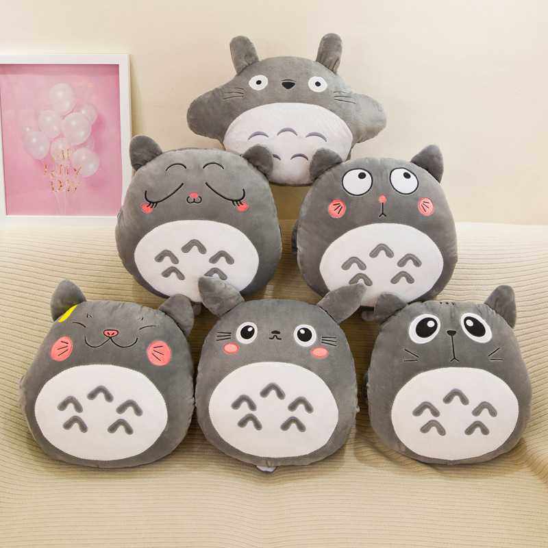 新款直销三合一抱枕靠枕 手暖龙猫手捂 龙猫空调被车载靠垫可定制,居家布艺,抱枕被,淘宝优惠券,粉丝福利购,淘宝优惠卷