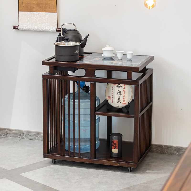 新款直销茶桌家用小茶台新中式移动茶车客厅茶水柜烧水壶一体茶几,餐饮具,茶盘,淘宝优惠券,粉丝福利购,淘宝优惠卷