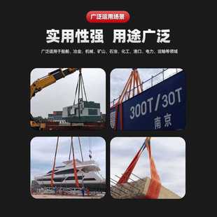 新款直销柔性环形吊装带圆形行车软吊带2T3米5吨8吨国标起重工业