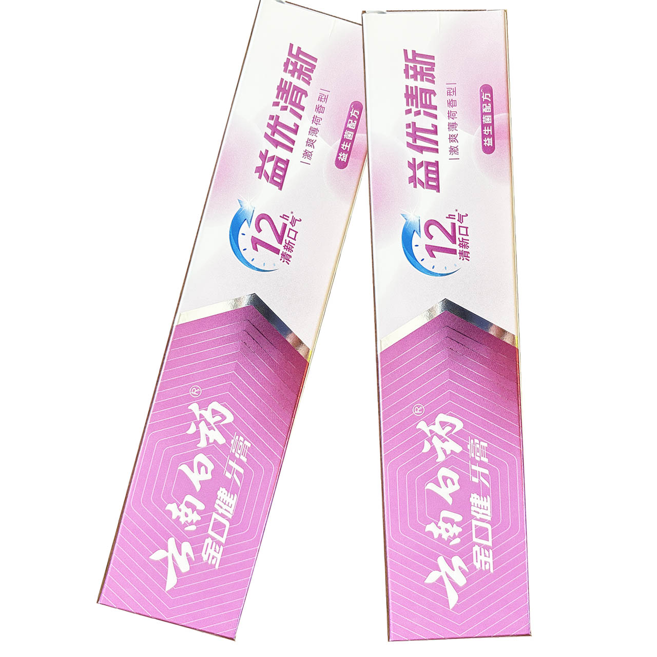 云南白药益优清新牙膏145克