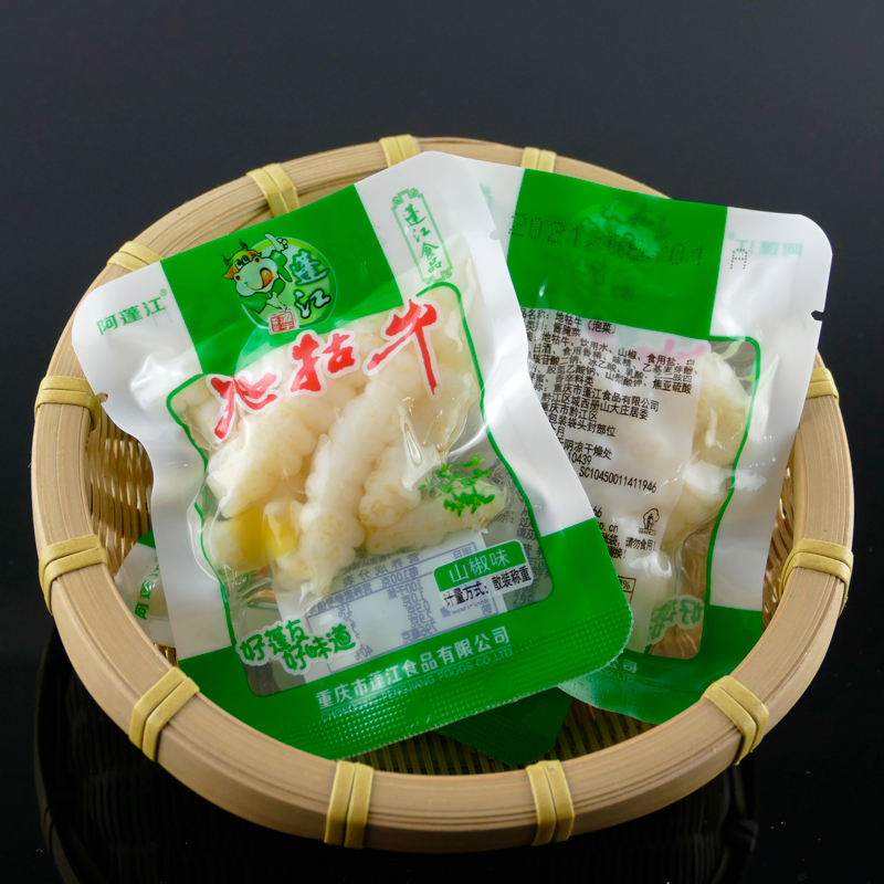 重庆特产阿蓬江地牯牛山椒味竹笋