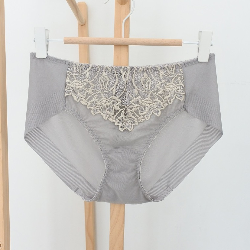 满59包邮韩国元单法系奢华高端重工蕾丝高级丝没有无痕包臀三角裤
