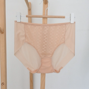 高级百搭肤丝滑绵软无痕包臀舒适中腰女三角裤 韩单纯元 包邮 满59