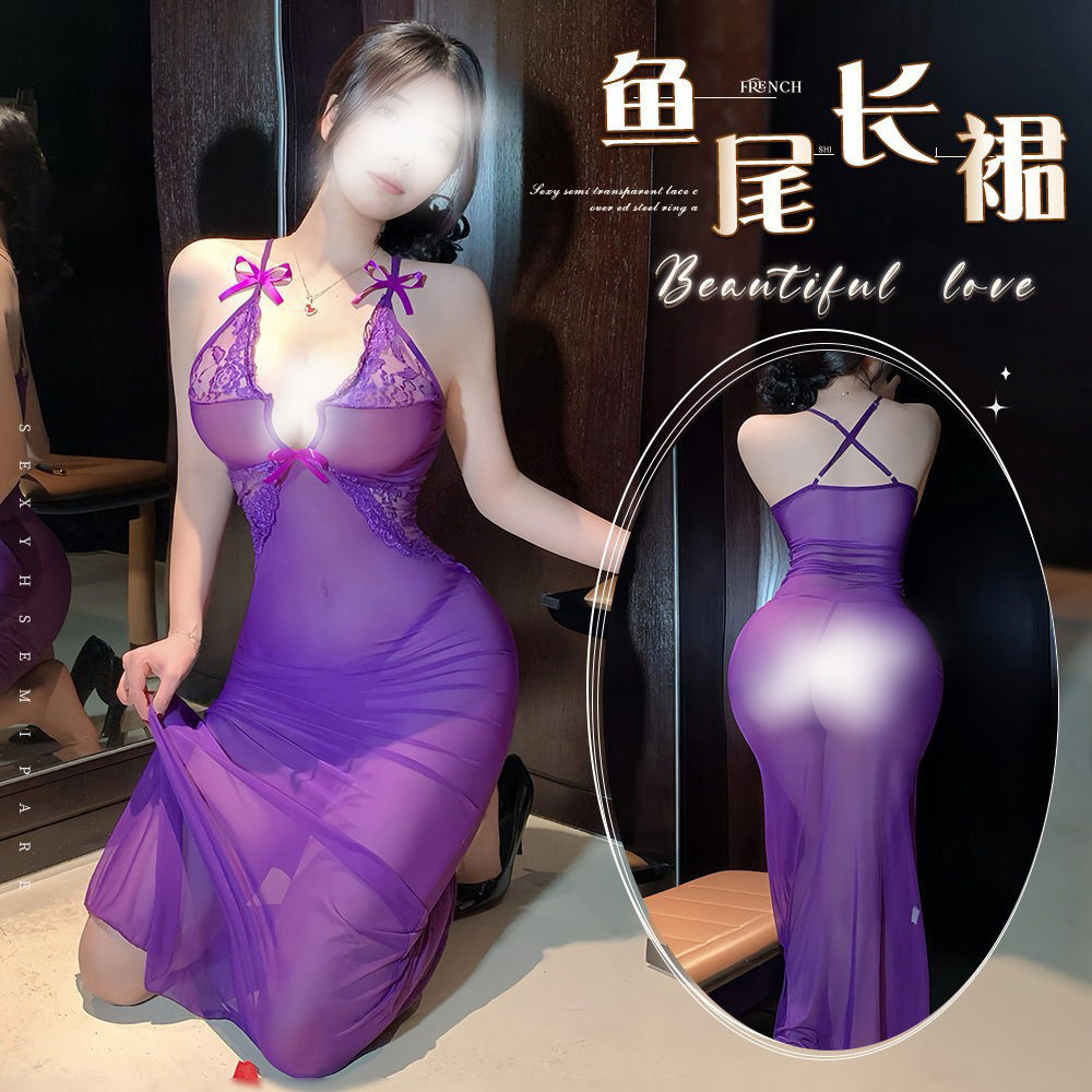 性感纯欲内衣睡裙女款夏透视连衣裙辣妹蕾丝包臀裙夜店御姐套装