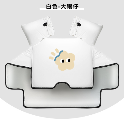 适用九号fz110电动车挡风被m85c冬季加绒加厚m95c连体保暖防风罩