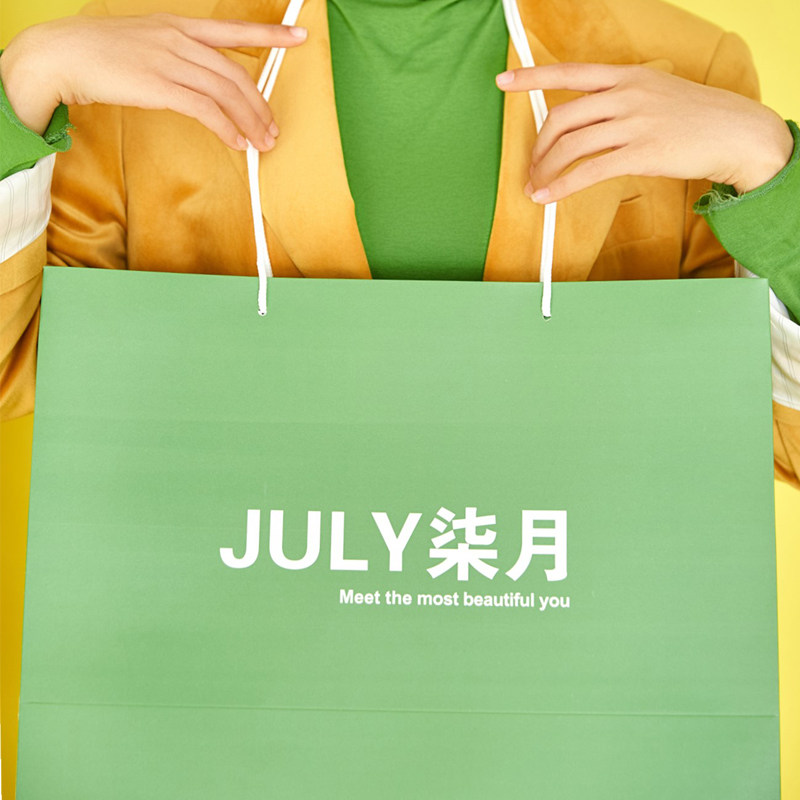 男女童装服装店手提袋定制纸袋可订做印刷logo包装袋子定做牢固