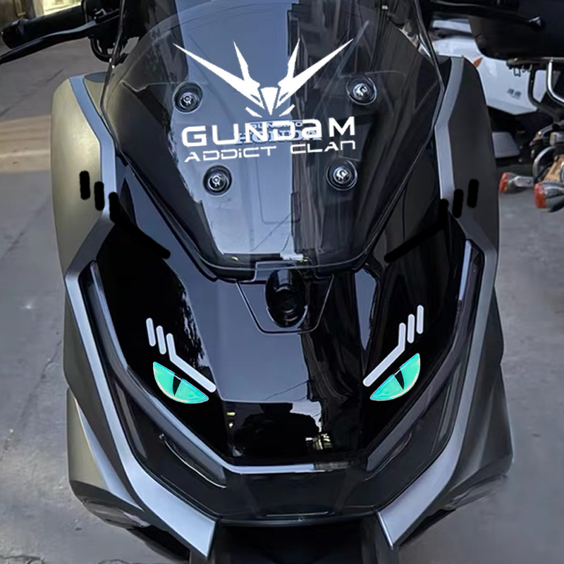 适用本田NS150GX反光眉毛贴纸