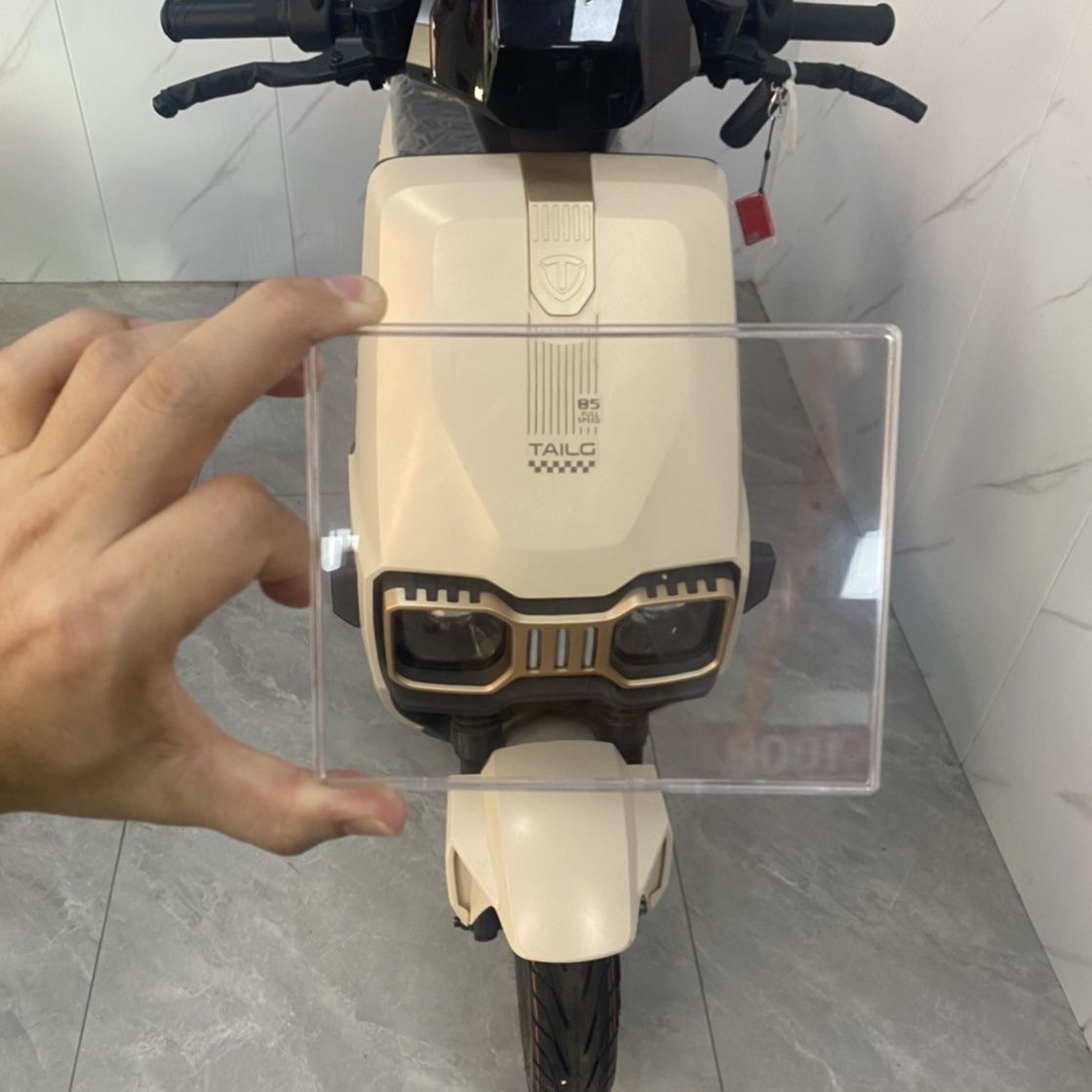 适用25款台铃火眼机甲·3赤兔防水仪表罩高清透明仪表壳改装配件