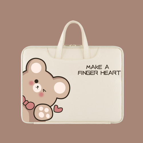 语星通手提pu防水面料卡通