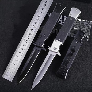 户外折叠刀高硬度锋利水果刀随身便携小刀具防身武器冷兵器小折刀