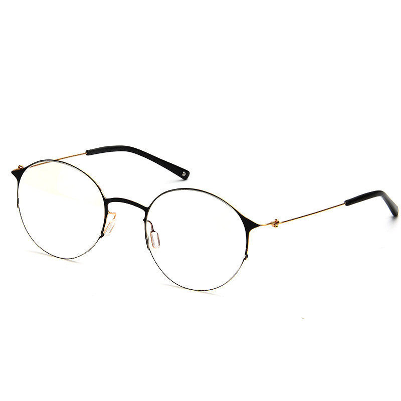 Linde Borg superior quality Korean Edition Retro literature Pure titanium Ultralight glasses frame Female models Wide Face glasses Fine boxin the  ZIPPO/Swiss Army Knife/Glasses , Frames  category - from Buy2taobao.com to provide professional Taobao agent buy service