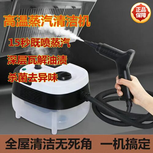 小型手持多功能一体高温高压蒸汽清洁机专业厨房去油污清洗机家用