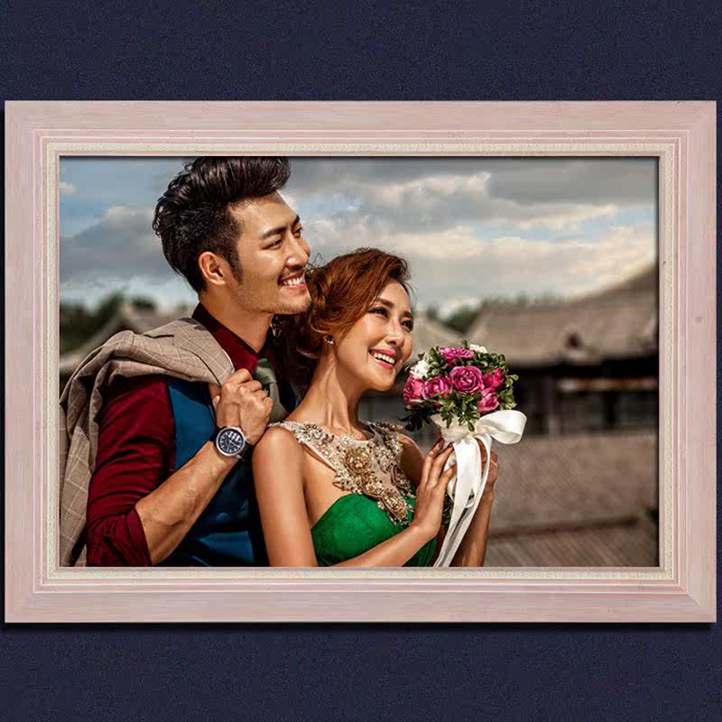 婚纱照相框实木挂墙卧室欧式16 24 36寸影楼结婚照像框裱画框定做|ruв категории Домашний быт, рамка/рамка - от Buy2taobao.com для оказания профессиональной услуги покупки агента Taobao