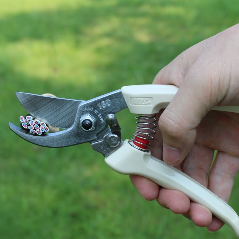 日本进口爱丽斯修枝剪爱丽丝130DX花剪园艺剪园林剪刀果树剪剪子